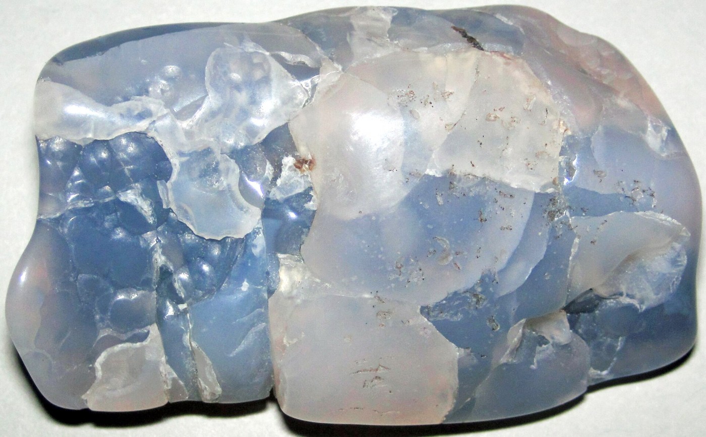 Spécimen de Chalcédoine bleue