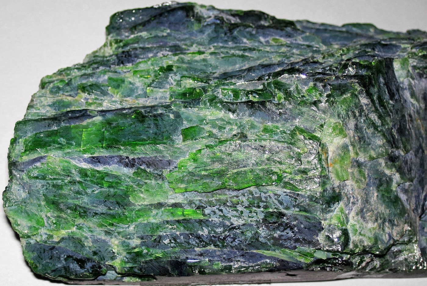 Spécimen de Chrome-diopside