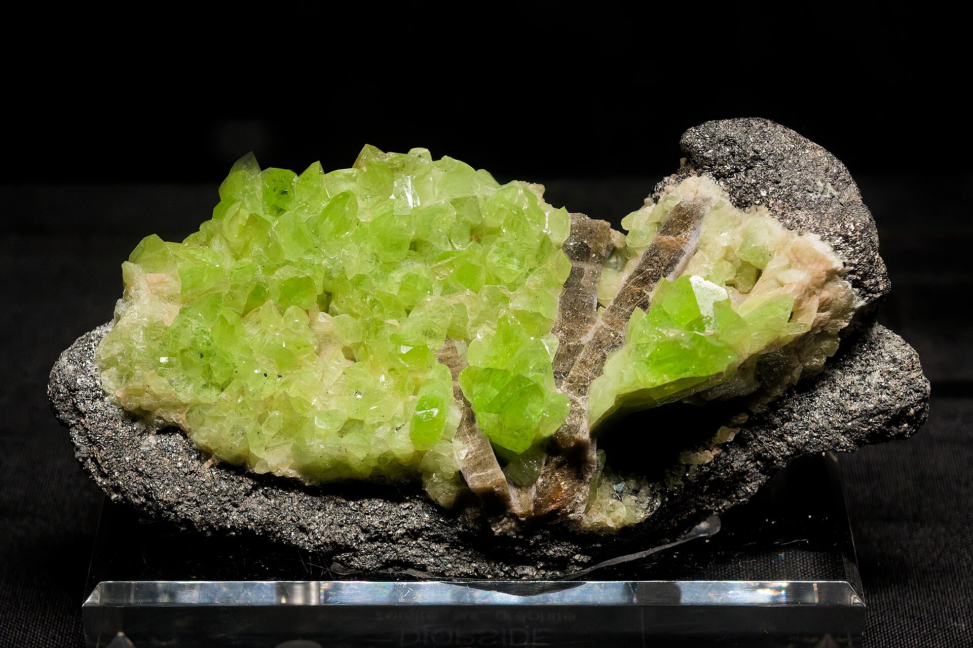 Spécimen de Diopside