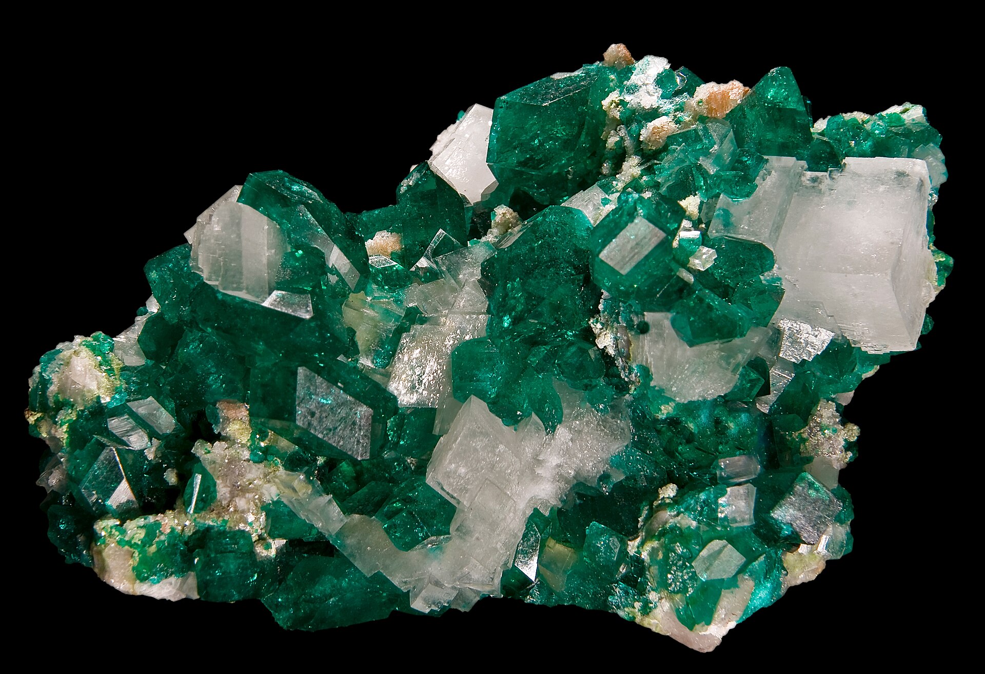 Spécimen de Dioptase