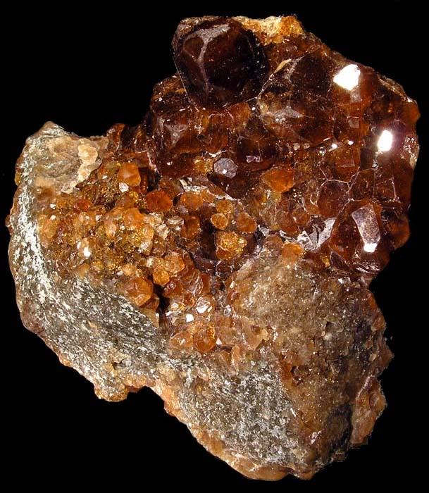 Spécimen de Grenat grossulaire