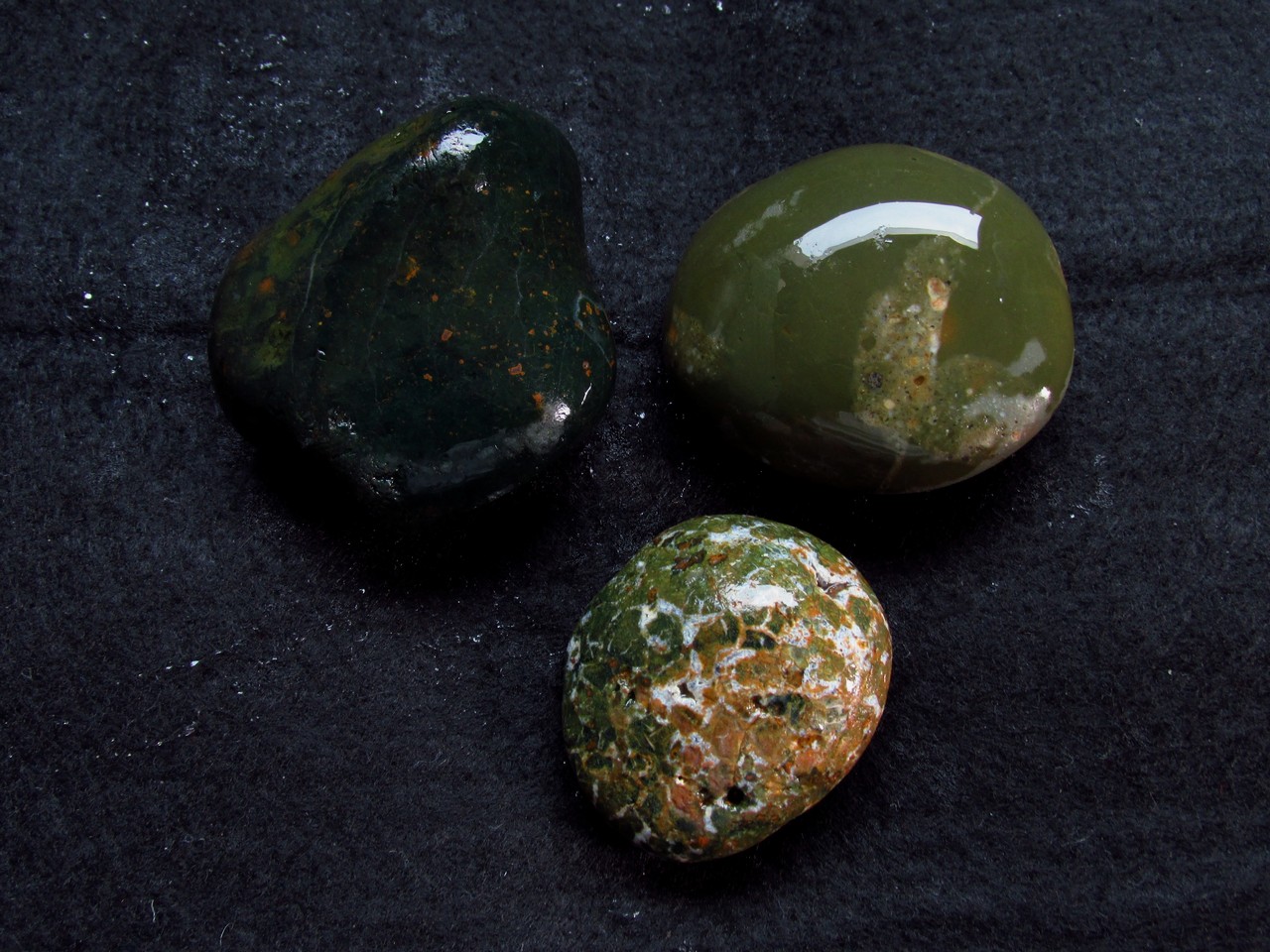 Spécimen de Jaspe vert