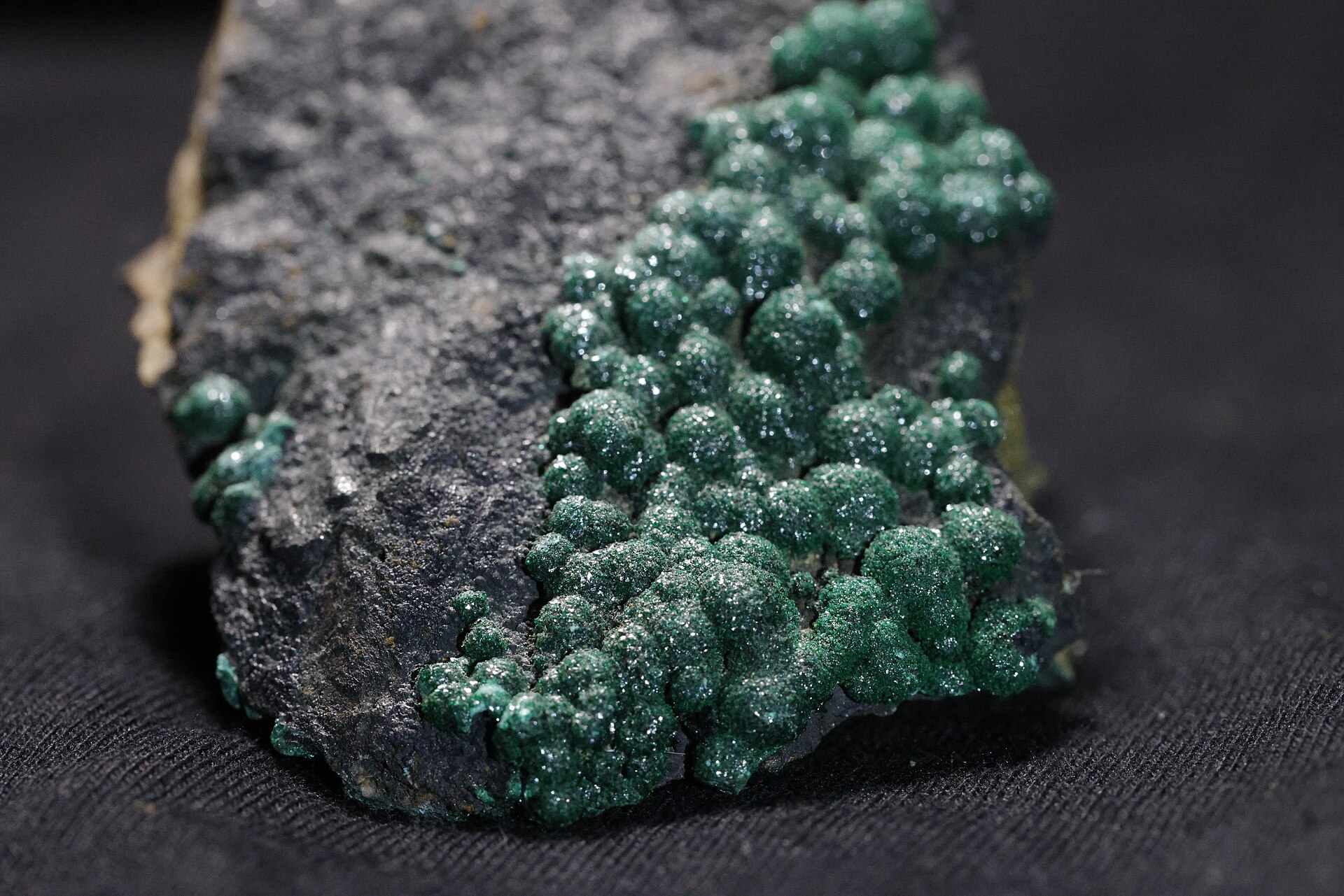 Spécimen de Malachite