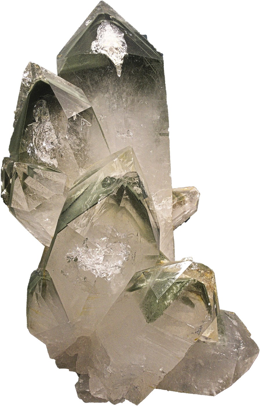Spécimen de Quartz fantôme
