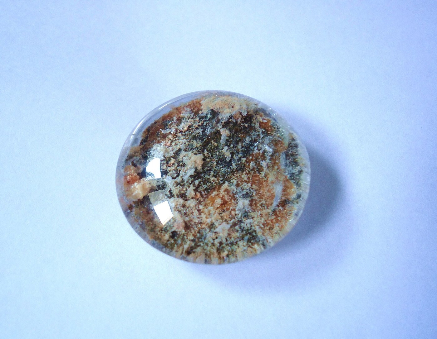 Spécimen de Quartz lodolite / jardin