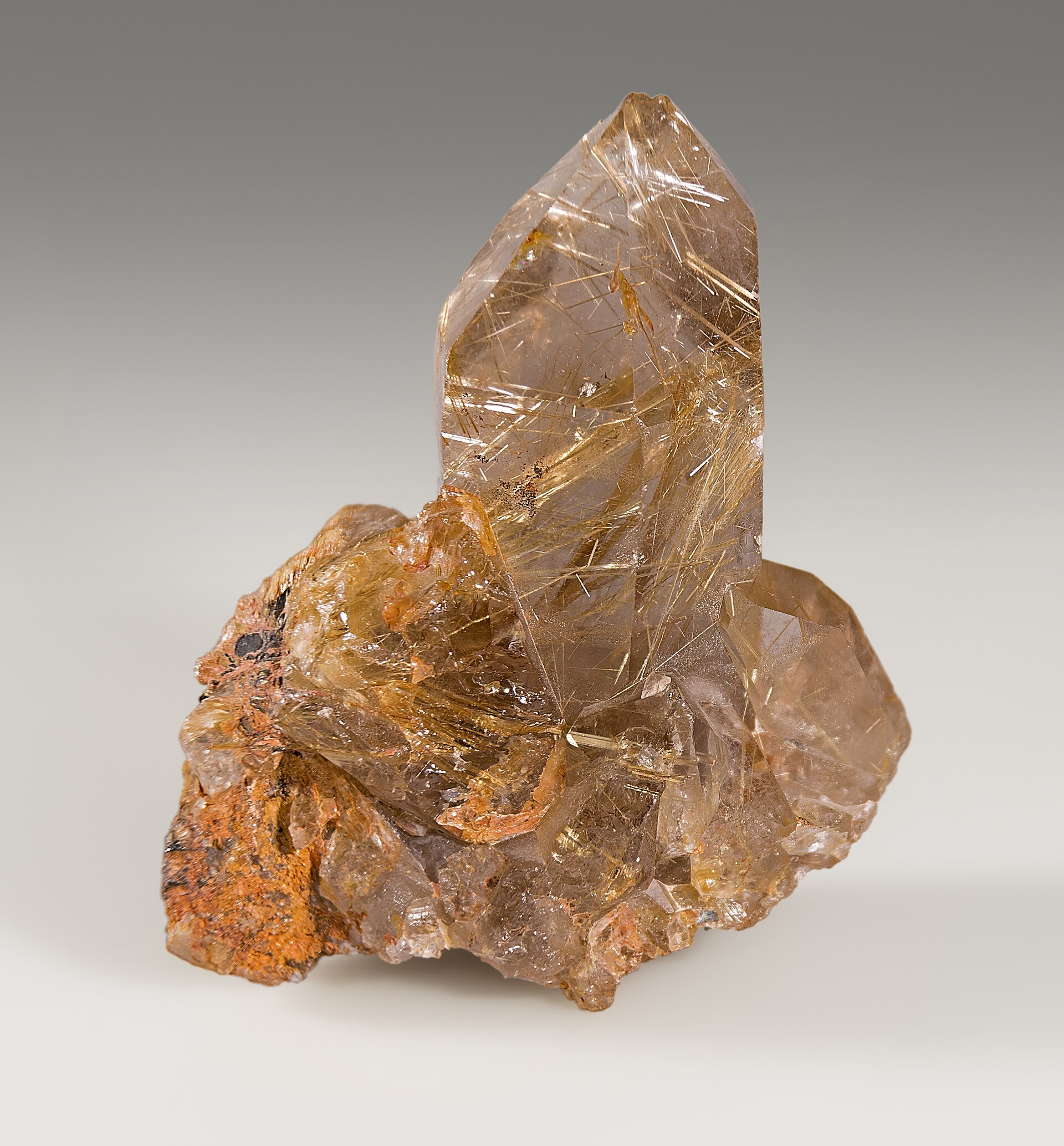 Spécimen de Quartz rutile