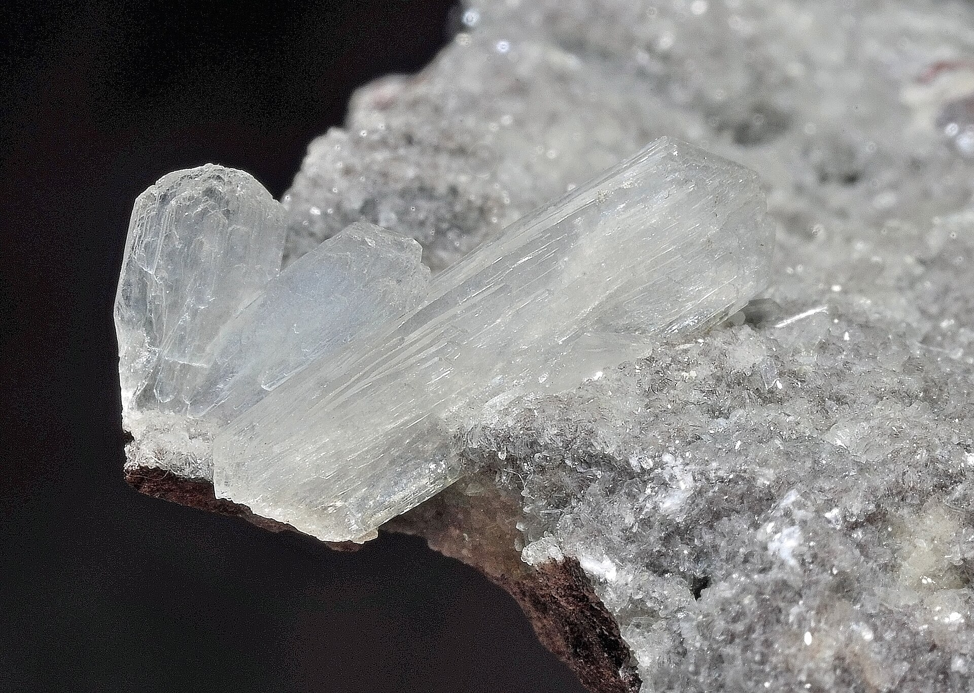 Spécimen de Stilbite