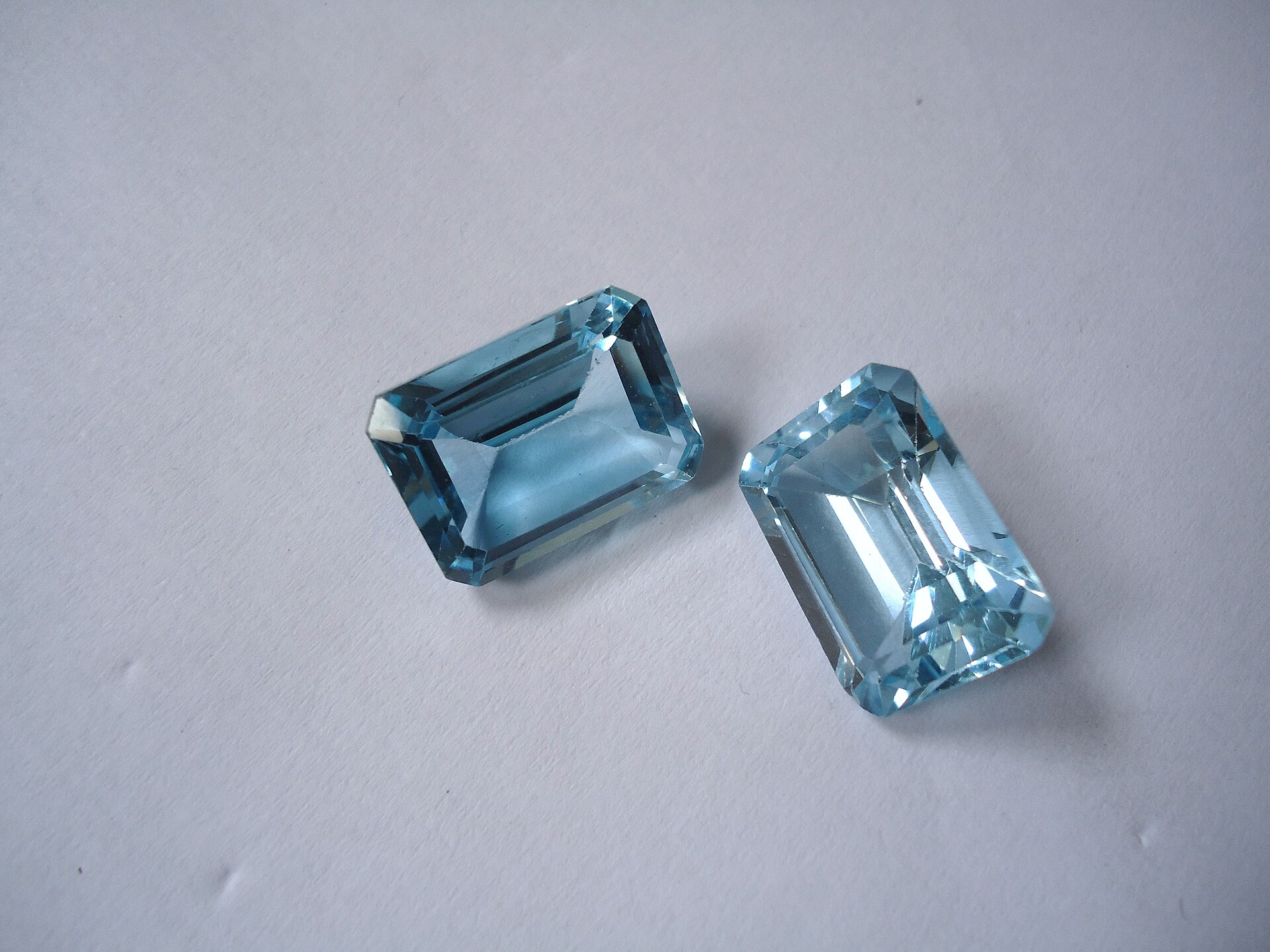 Spécimen de Topaze bleue