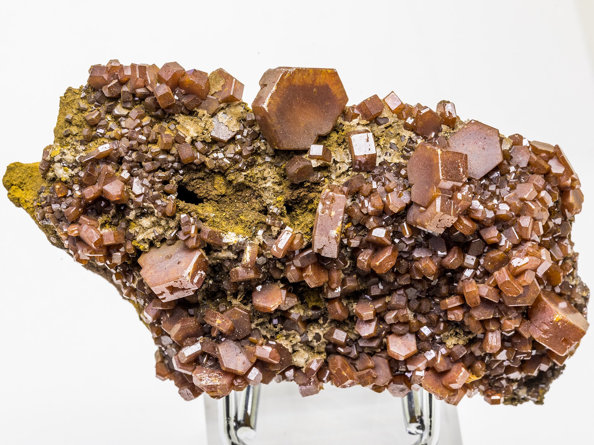 Spécimen de Vanadinite